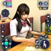 لعبة School Girl Life Simulator 3d apk مهكر