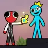 لعبة Stickman Red boy and Blue girl apk مهكر
