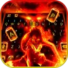 تطبيق الكيبورد Flaming Fire Battle برو