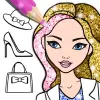 تطبيق Fashion Coloring Book Glitter برو