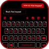 تطبيق ثيم لوحة المفاتيح Cool Black R برو