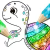 لعبة Glitter Coloring Game for Kids apk مهكر