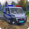Offroad Police Van Drive Game pro