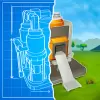 لعبة Scrap Factory Automation apk مهكر