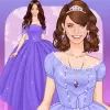 لعبة فستان الأميرة الأرجواني apk مهكر
