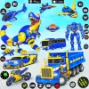 لعبة Dragon Robot Police Car Games apk مهكر