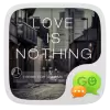 تطبيق GO SMS LOVE IS NOTHING THEME برو