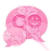 Pink 2 GO SMS PRO Theme pro