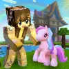 لعبة Pony World Craft apk مهكر