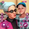 لعبة الجدة محاكاة الجدة الحياة apk مهكر