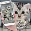تطبيق Cute Cat Launcher Theme برو
