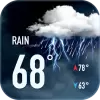 تطبيق تطبيق الطقس - الرادار والقطعة برو
