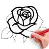 تطبيق How To Draw Flowers برو