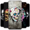 تطبيق Skull Wallpaper برو