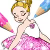 لعبة Ballet Color Glitter for Girls apk مهكر