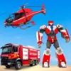 تطبيق Rescue Robot Car Transform برو